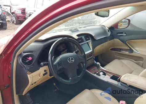 2008 Lexus Is 250 z USA, uszkodzony, nr VIN JTHBK262885054103